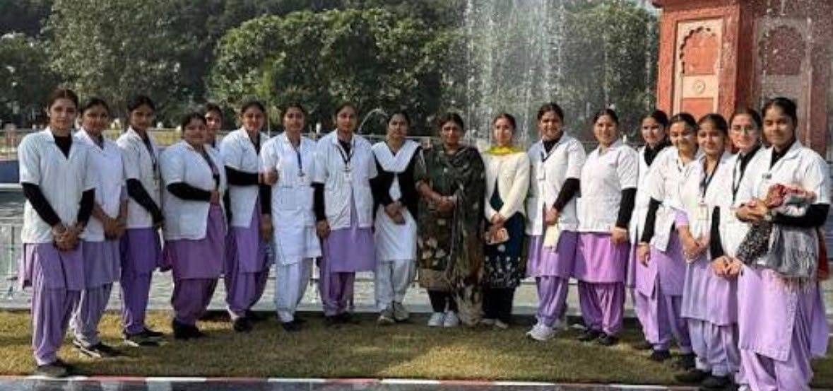 Our nursing students in uniform